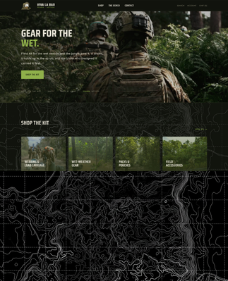VivaLaRAR storefront on mobile.
